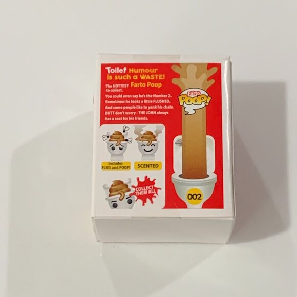 Gross Minis S2 Keychain - Farto Poop 'The John' - Picture 5 of 5